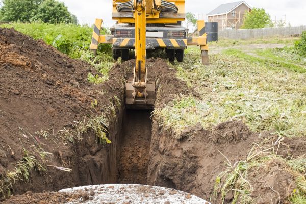 Drainage Trench Installation in West Lafayette