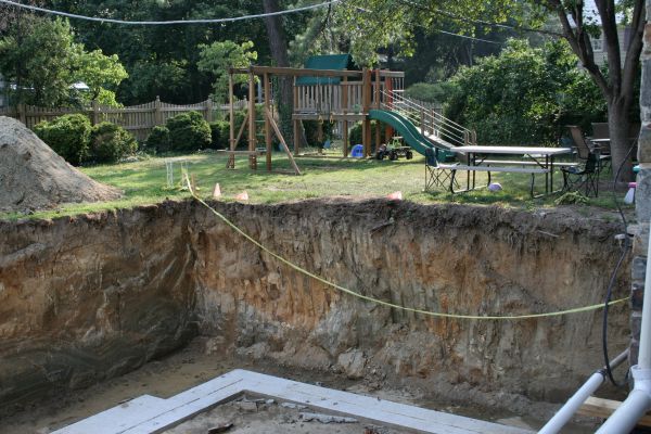 Footer Digging in West Lafayette