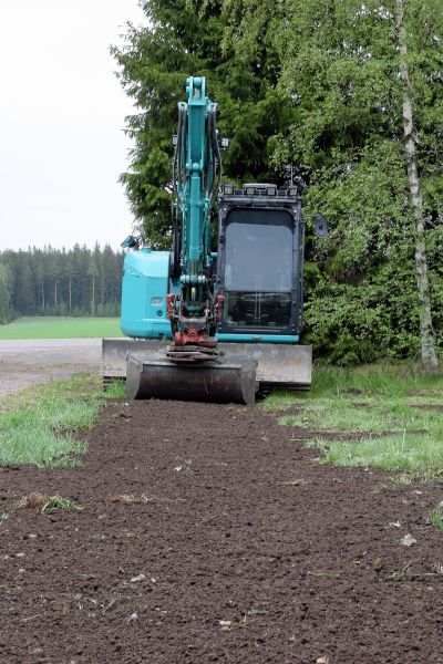 Backhoe Grading in West Lafayette