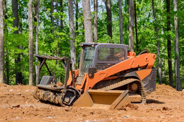 Bulldozer Land Leveling in West Lafayette