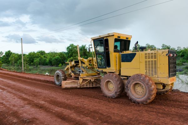 Road Base Grading in West Lafayette