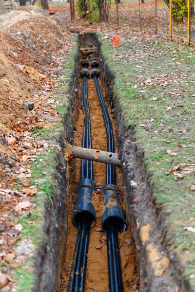 Electrical Line Excavation in West Lafayette