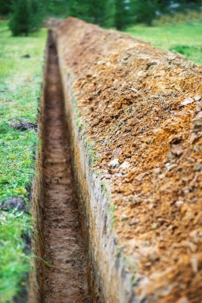 Power Line Trenching in West Lafayette