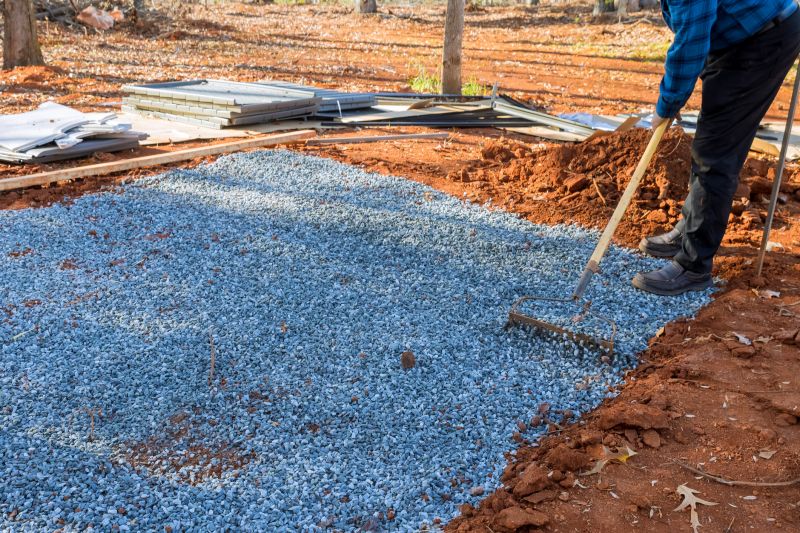 Gravel Pad Installation detail