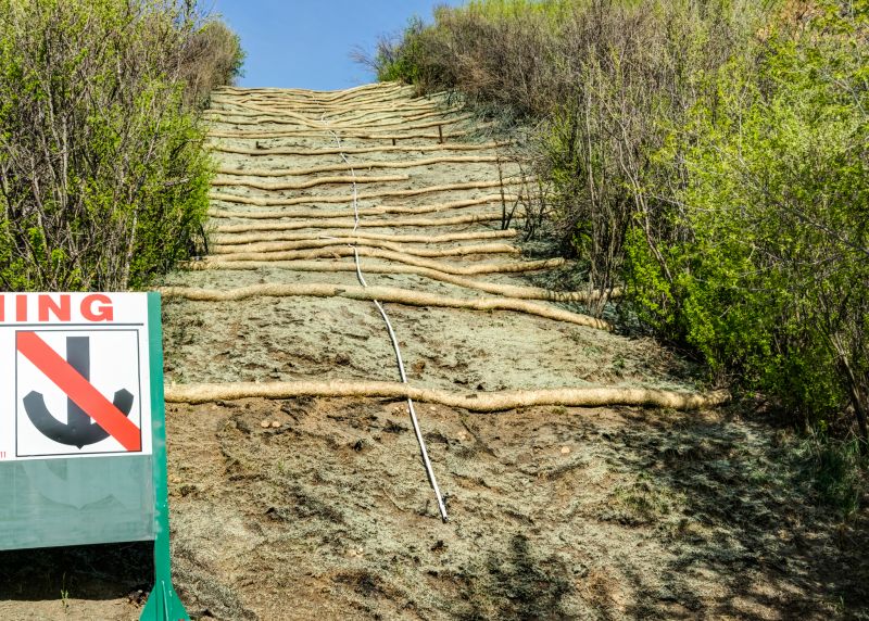 Slope Creation for Erosion Control
